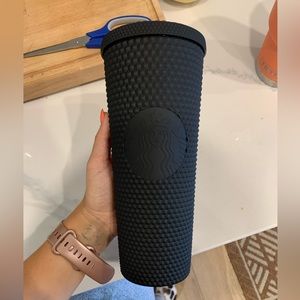 Starbucks black stuffed tumbler-